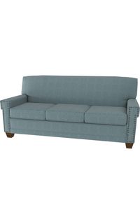 Quick-Ship Porterville Sofa with Preferred Seat Deck in Crypton Fabric