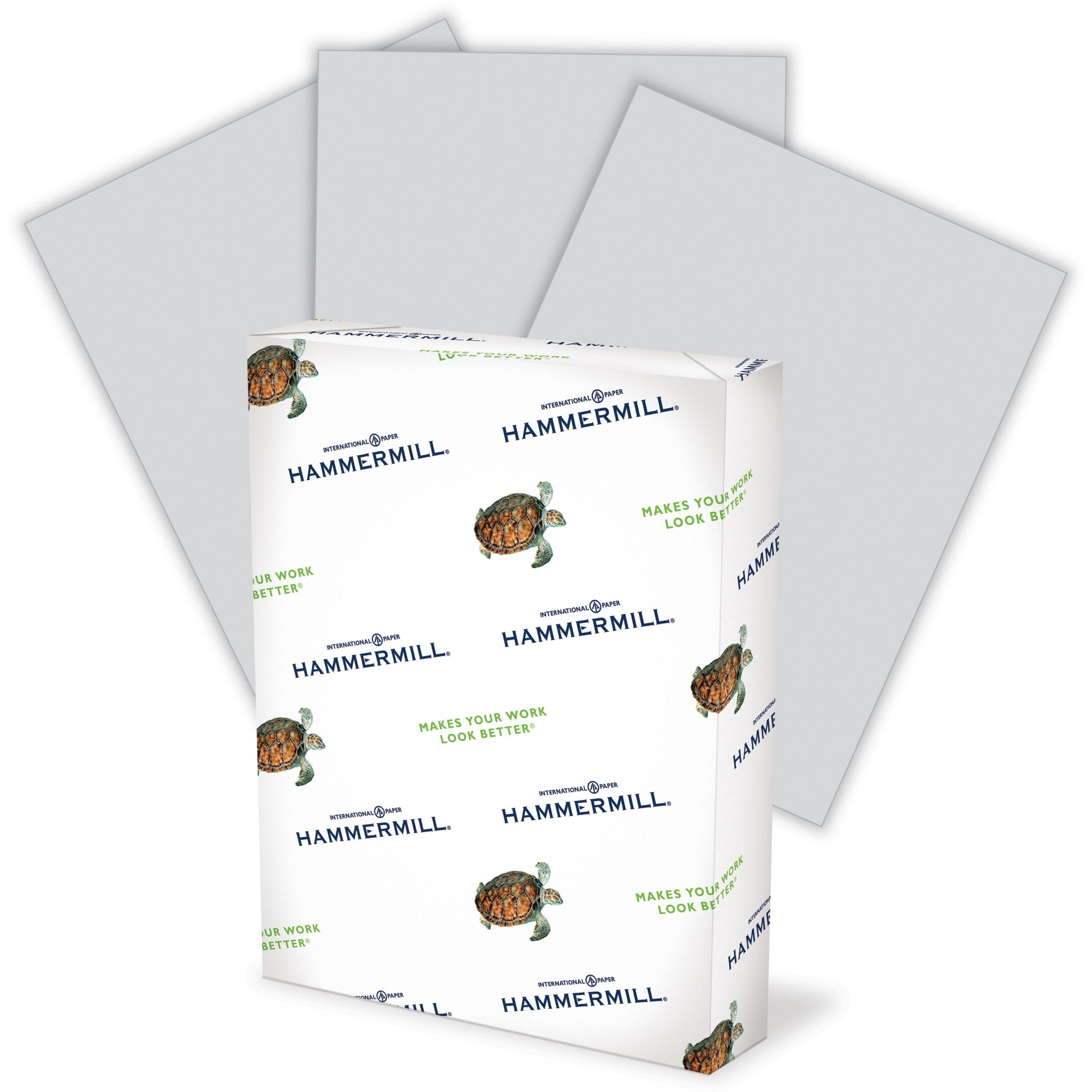 Copy Paper, 20 lb, 8-1/2"x11", 5000/CT, Gray
