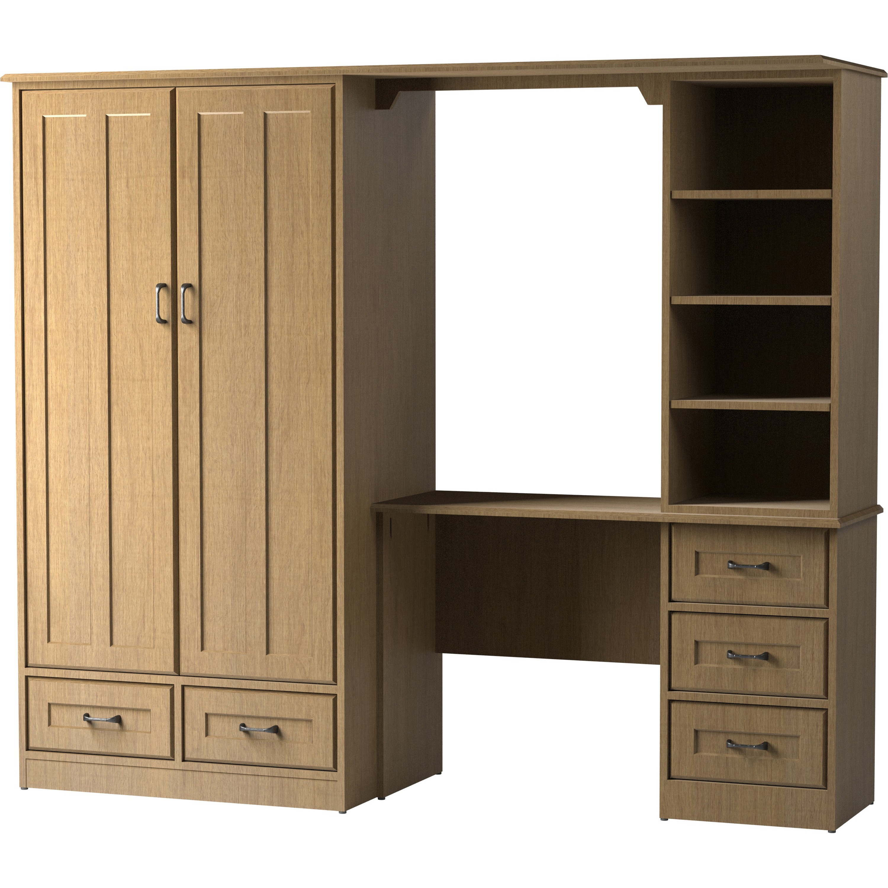Maxwell Thomas® Made-to-Order McAlester, 2 Door, 2 Drawer Storage ...