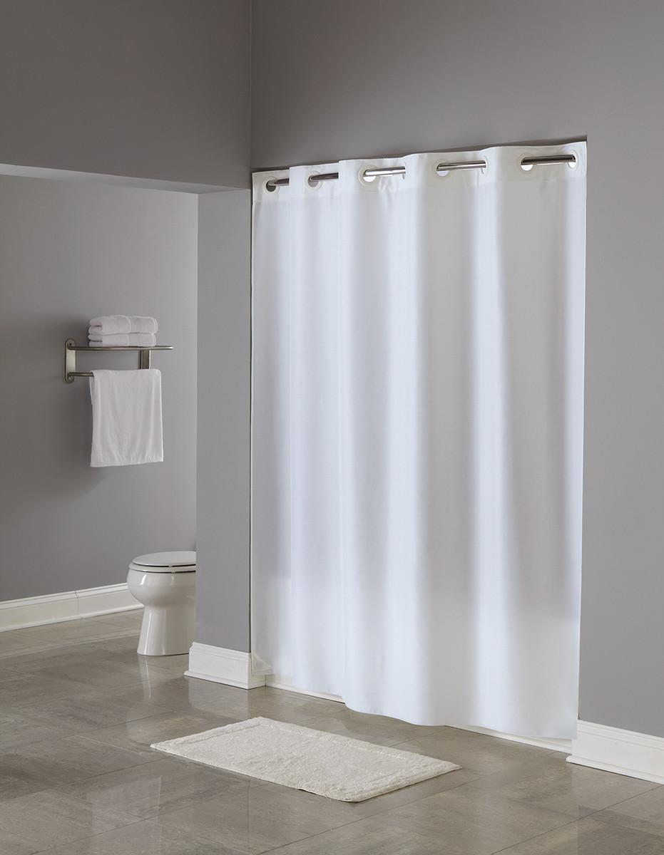 plain white curtain fabric