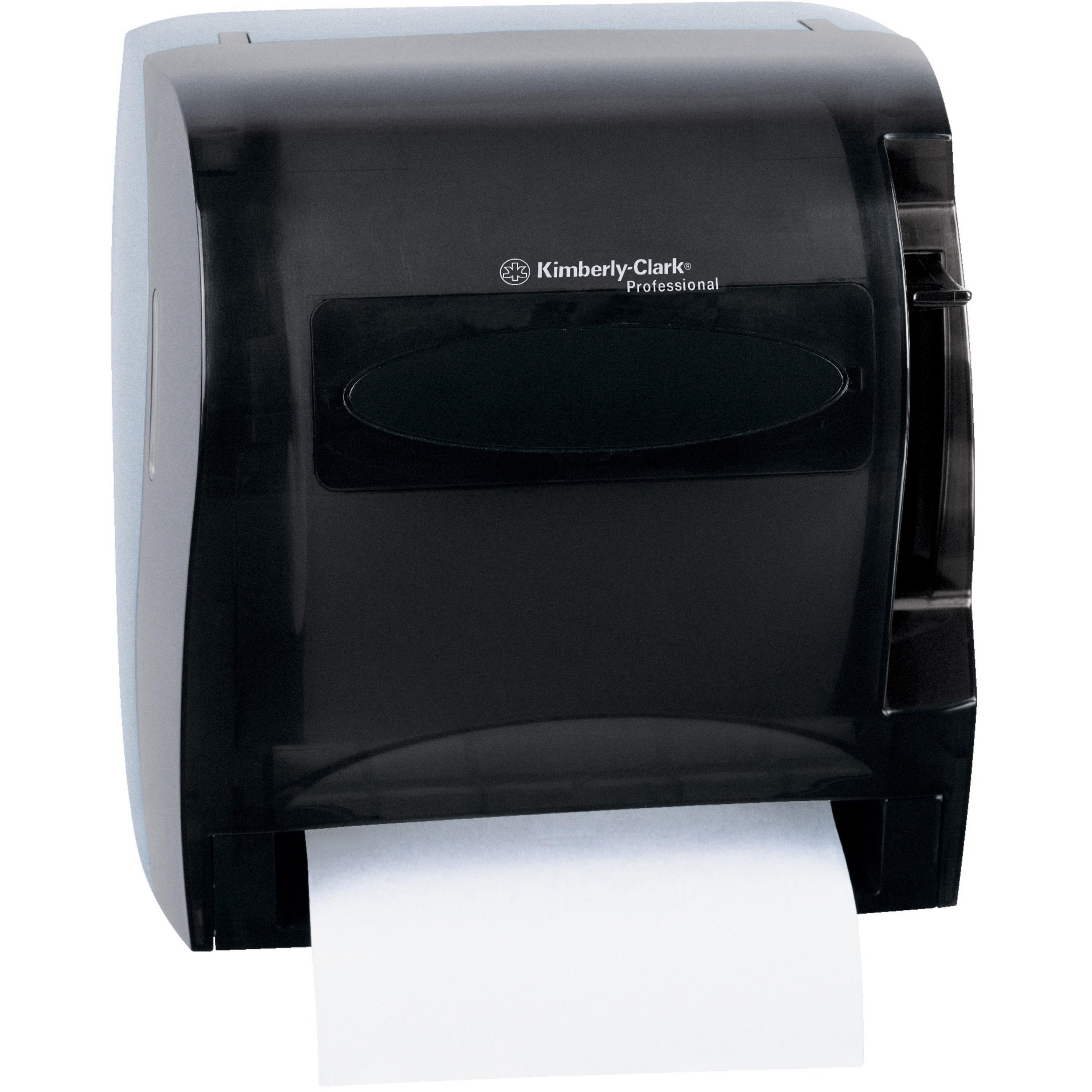 Kimberly-Clark Professional Lev-R-Matic Roll Towel Dispenser, Smoke