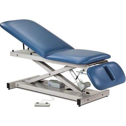 Clinton™ Open Base Power Table, 3-Piece Power Table, Royal Blue (4KC58 ...