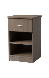 Made-to-Order 3-Drawer Bedside Cabinet with Hutch