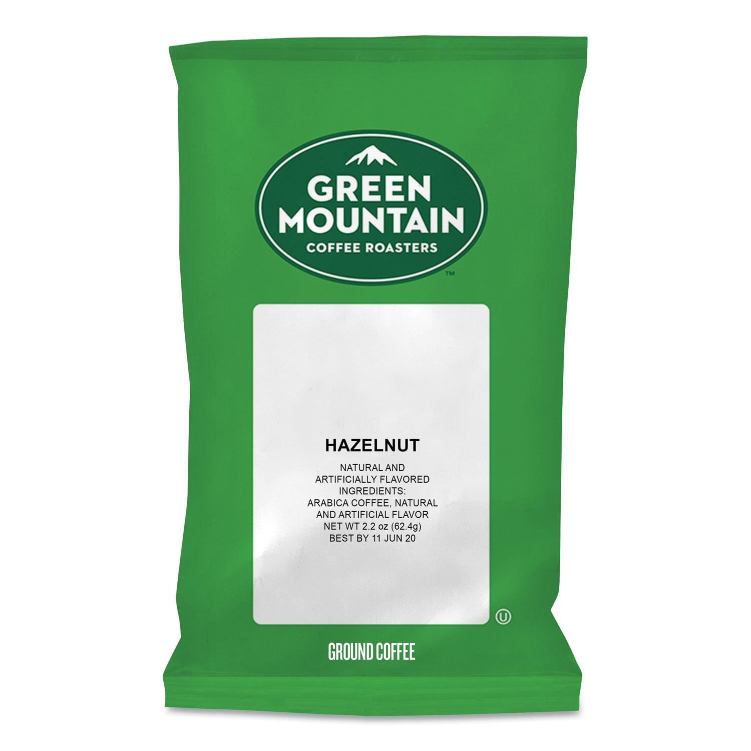 Green Mountain Coffee® Hazelnut Coffee Fraction Packs, 2.2oz, 50/Carton