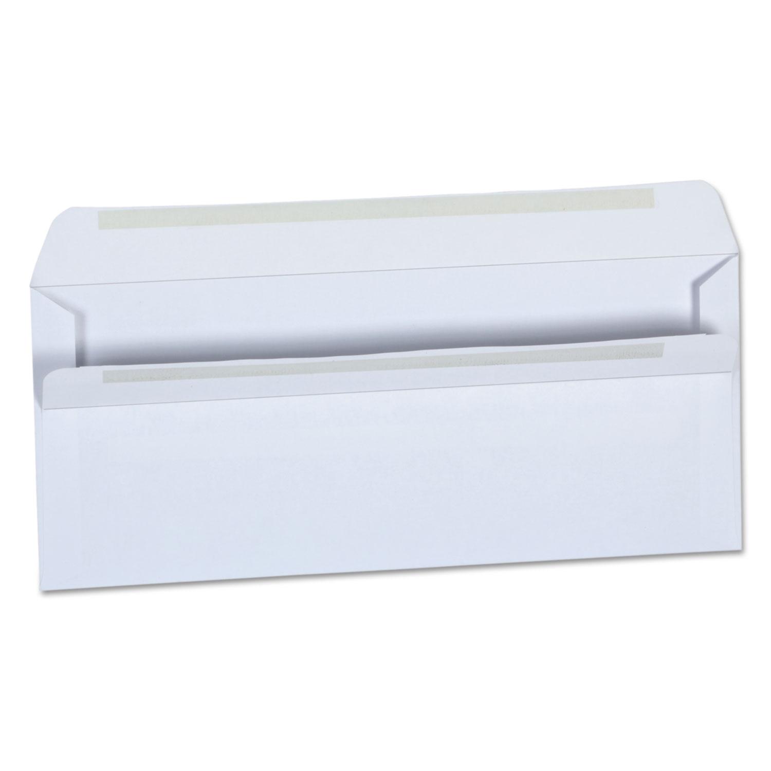 Universal® Self-Seal Business Envelope, #10, 4 1/8 x 9 1/2, White, 500/Box