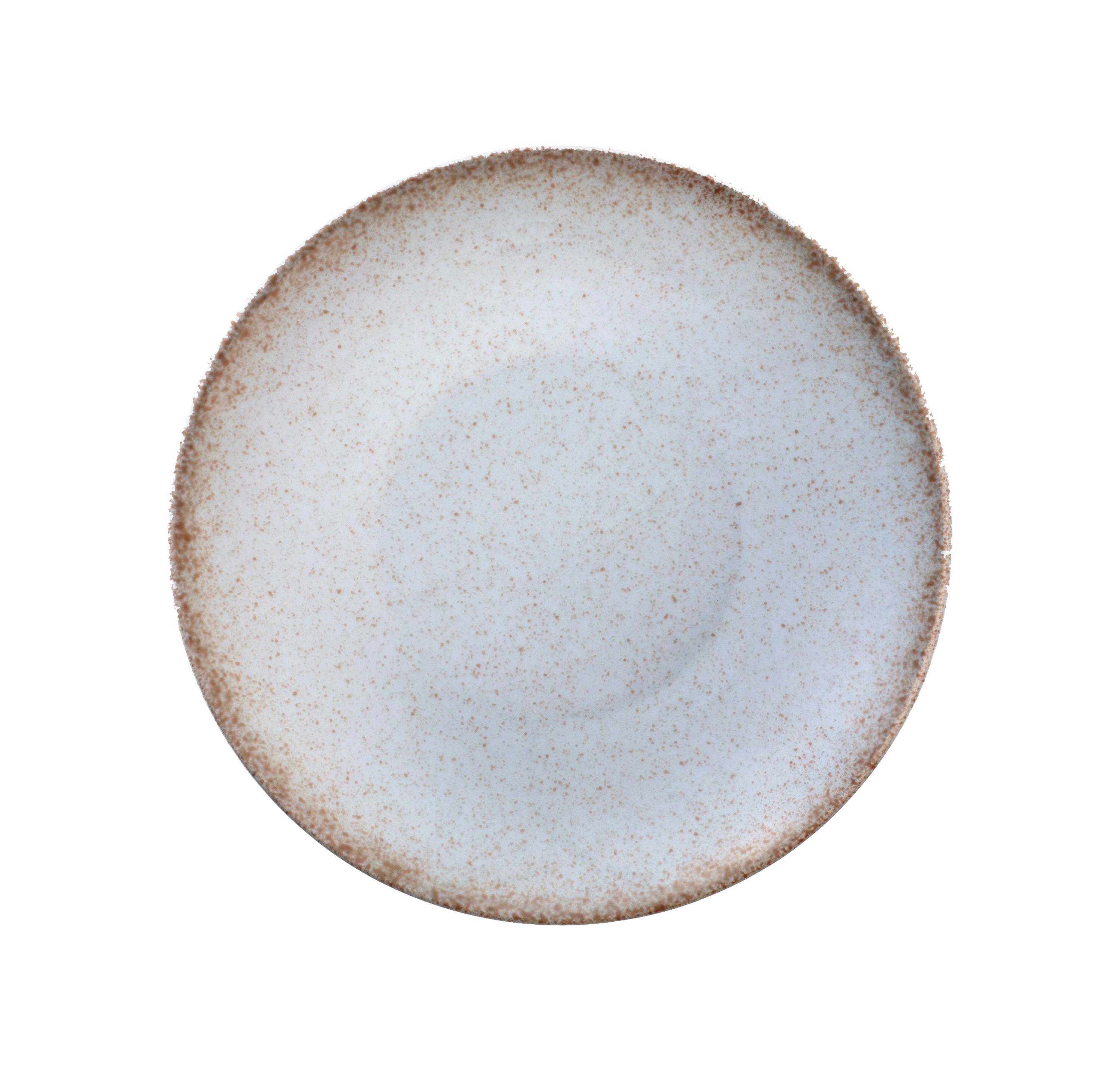 12.0" deep plate round Coupe Blush Burlywood Decor