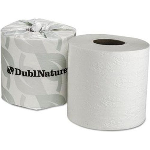 DublNature Universal Bathroom Tissue, 2-Ply, 500 Sheets/Roll, 80 Rolls ...