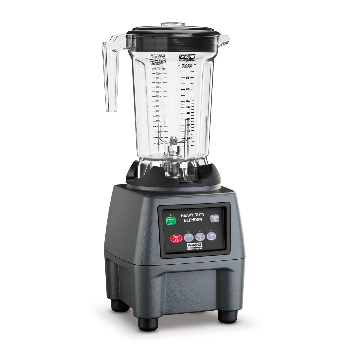 Waring CB15P One Gallon, 3.75 HP Blender, Electronic Touchpad Controls with Copolyester Jar
