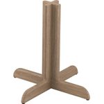 Maxwell Thomas® Signature Series Babylon Table Base for 30", 42" and 48" Square-to-Round Tabletops - Base Finish: Palos Mahogany Maple