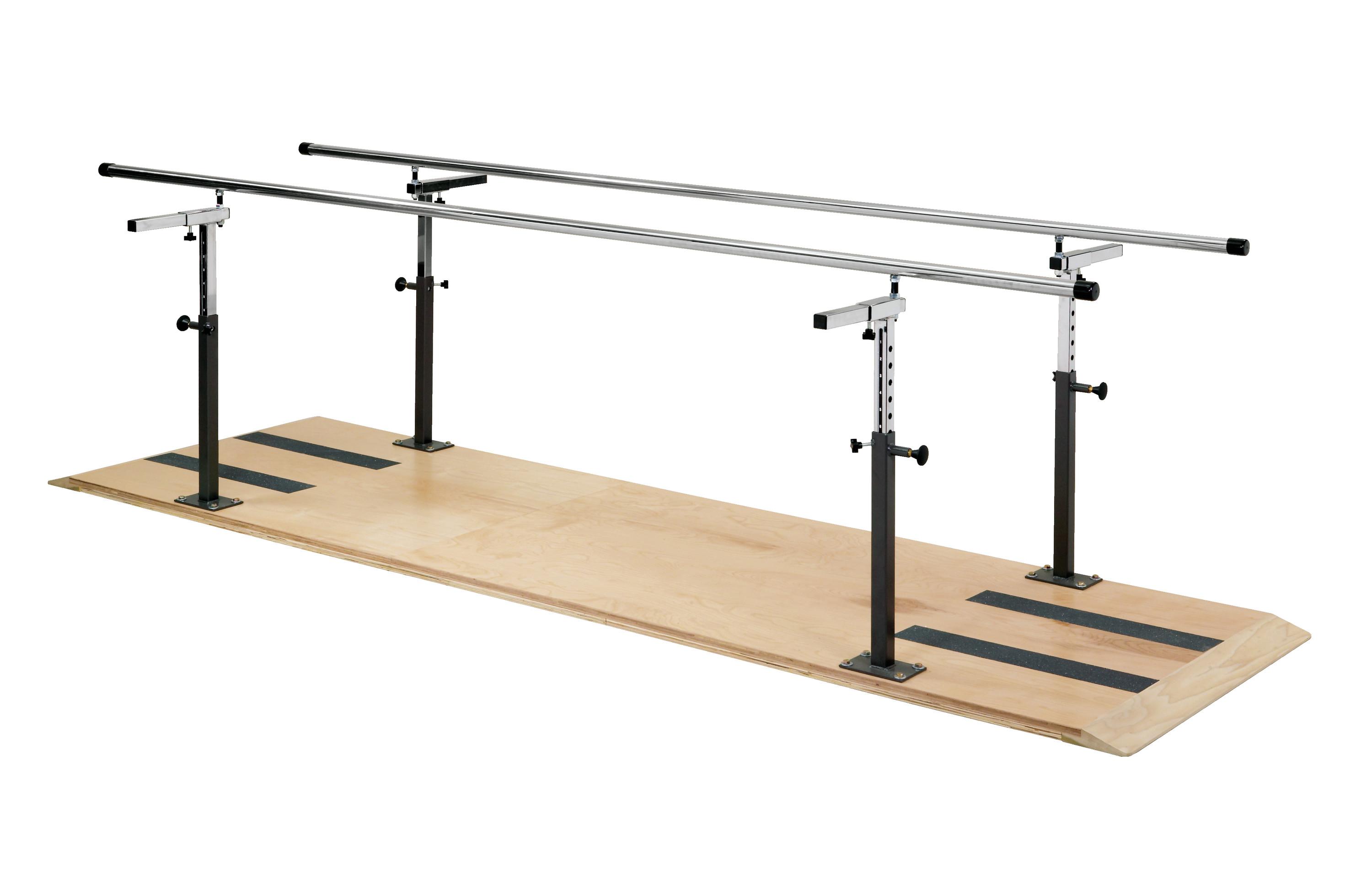 Platform-Mounted Parallel Bar, Width Adjustable, 10