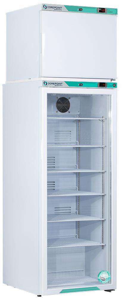 Refrigerator & CONTROLLED Auto Defrost Freezer Combination, 12 Cu. Ft ...