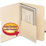 Smead MLA Self-Adhesive Folder Dividers with 5-1/2 Pockets on Both Sides, 25/Pack