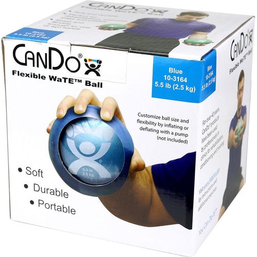 CanDo WaTE Ball - Hand-held Size - Blue - 5