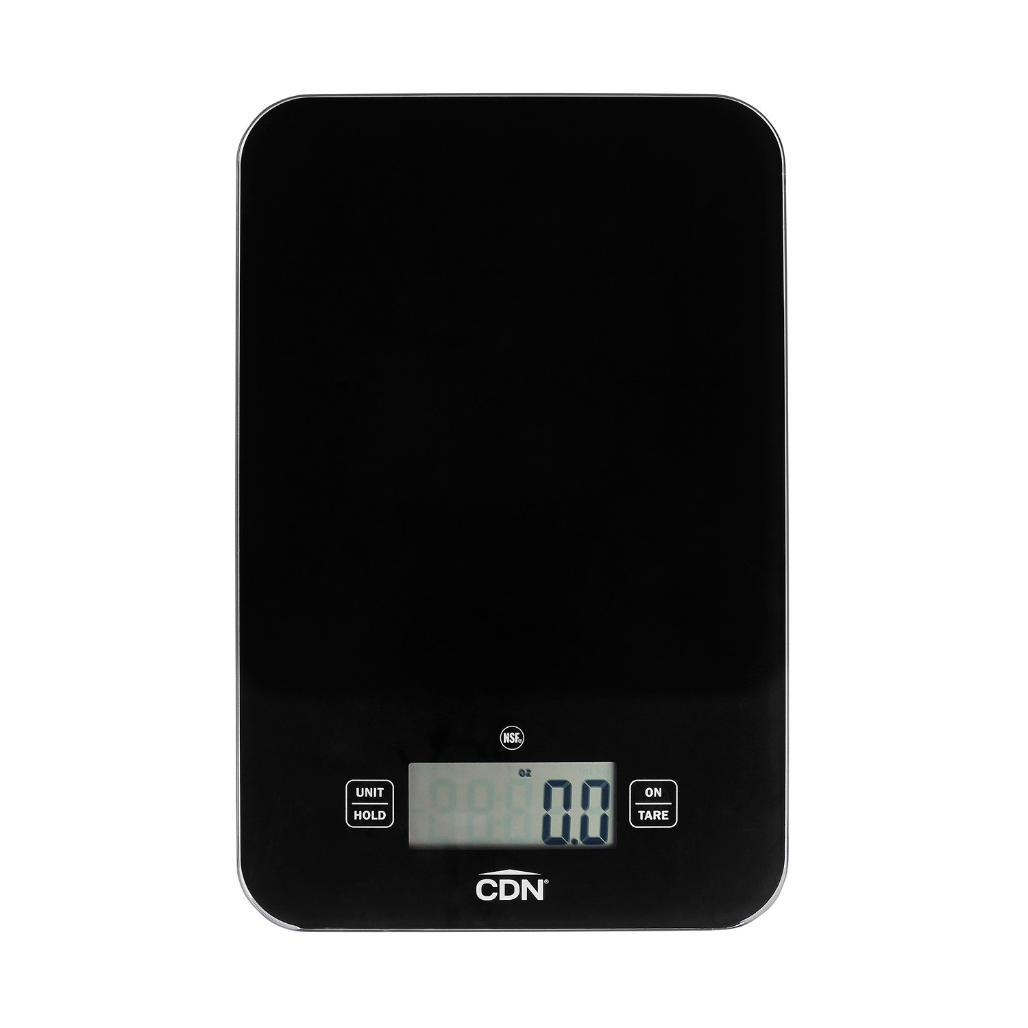 CDN SD1502-BK NSF® Digital Glass Scale, 15 lb - Black