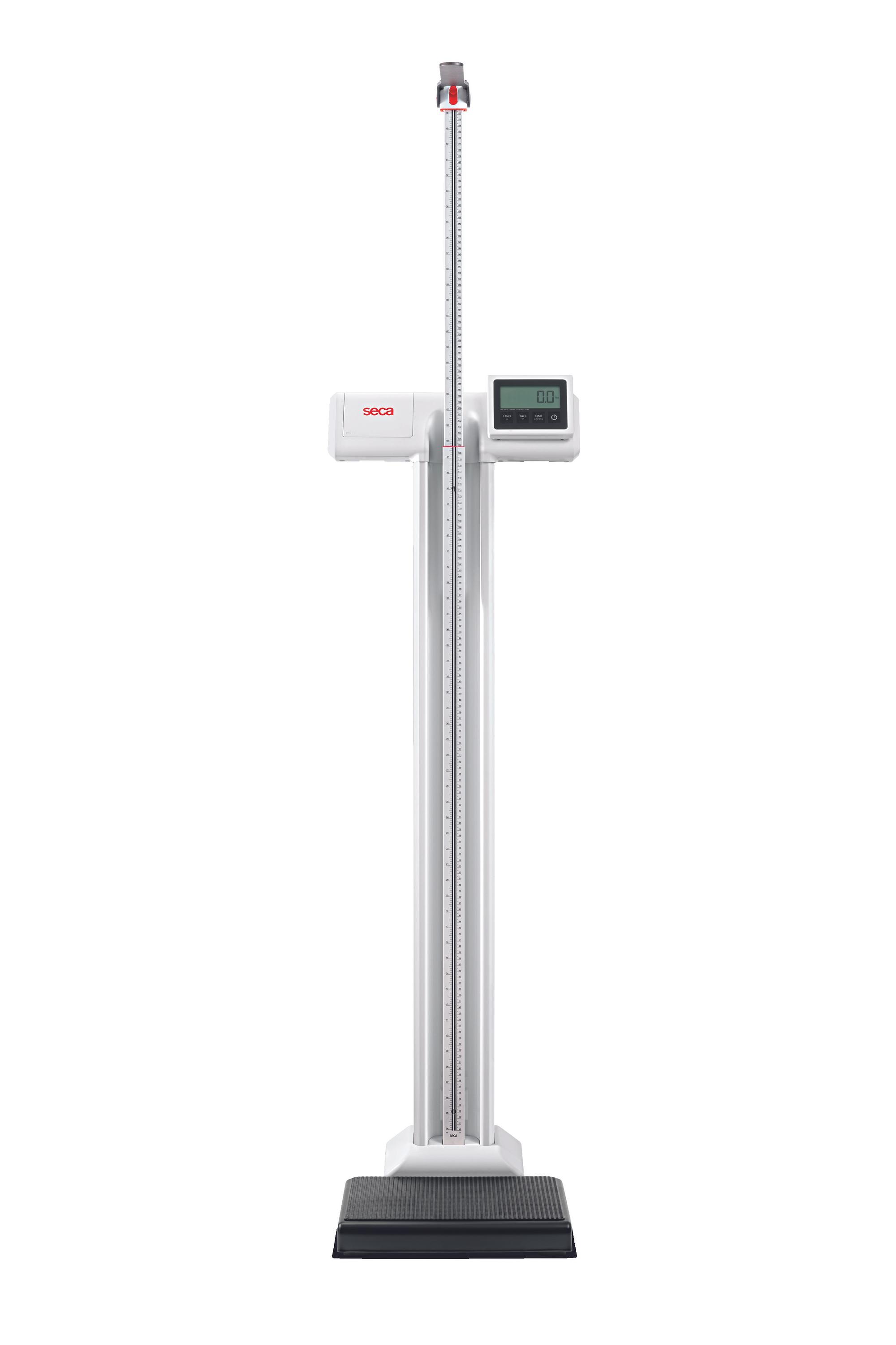 seca 777 Digital Column Scale with Eye-level Display, Handrail