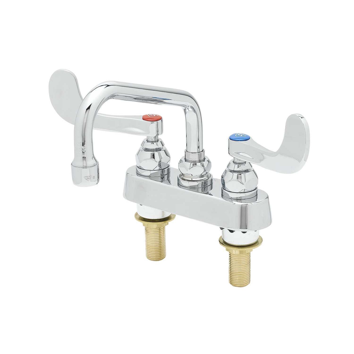 Medical Faucet, Deck Mount, Cast Basin Spout, Aerator, 4