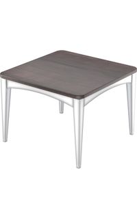 Four-Leg Dining Tabletop Only, Thermolaminate with Full Bullnose Edge, 42"x42"