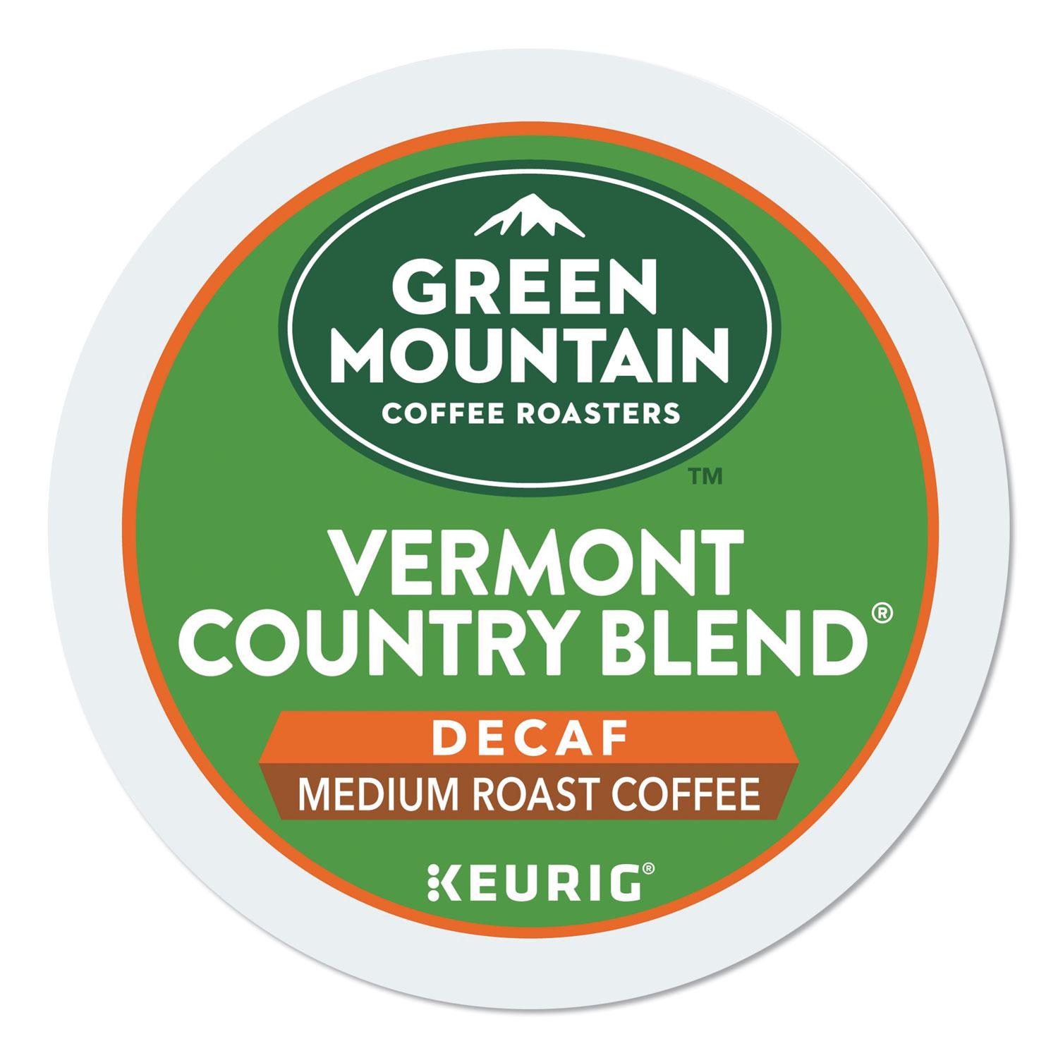 Green Mountain Coffee® Vermont Country Blend Decaf Coffee K-Cups, 24/Box