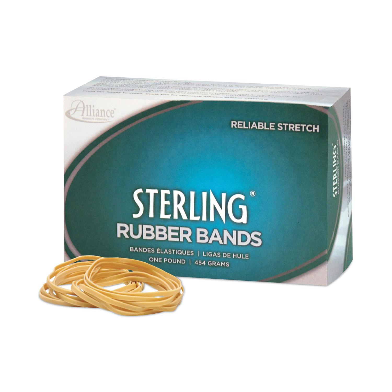 Alliance® Sterling Rubber Bands Rubber Bands, 32, 3 x 1/8, 950 Bands/1lb Box