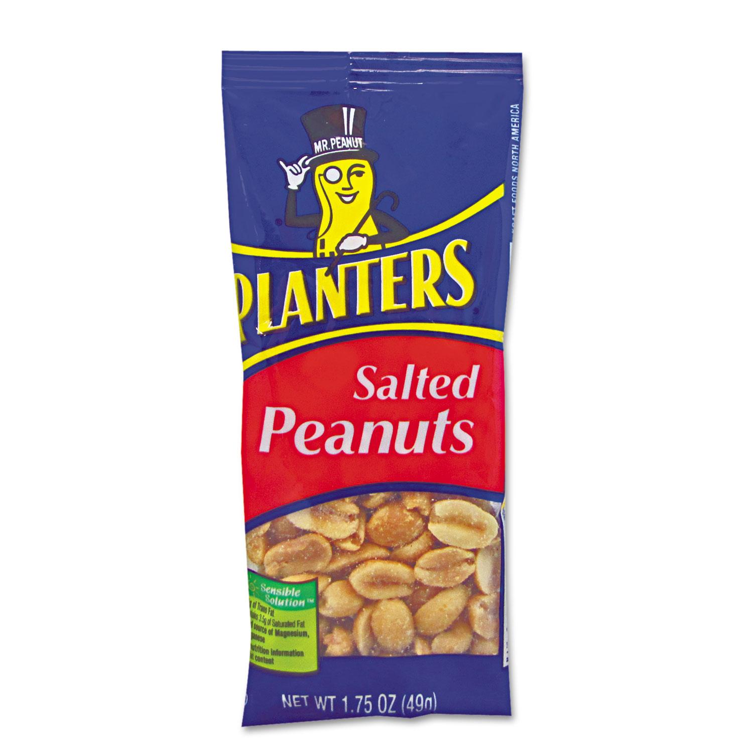 Planters® Salted Peanuts, 1.75oz, 12/Box