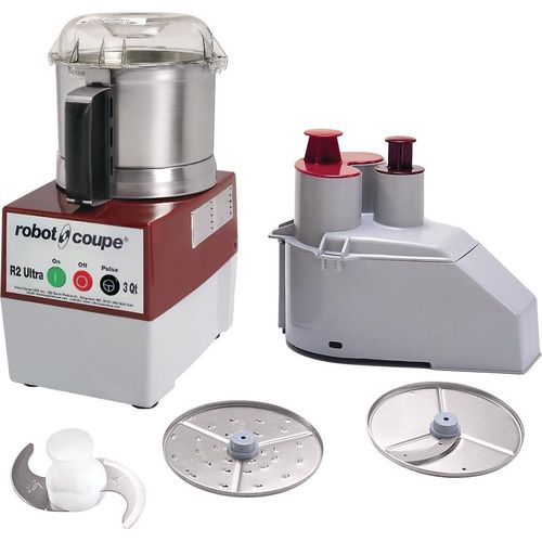 indgang skinke Uddrag Robot Coupe Food Processor w/ Continuous Feed, 3 Liter, Stainless Steel  Bowl; 1HP (72440) | Direct Supply