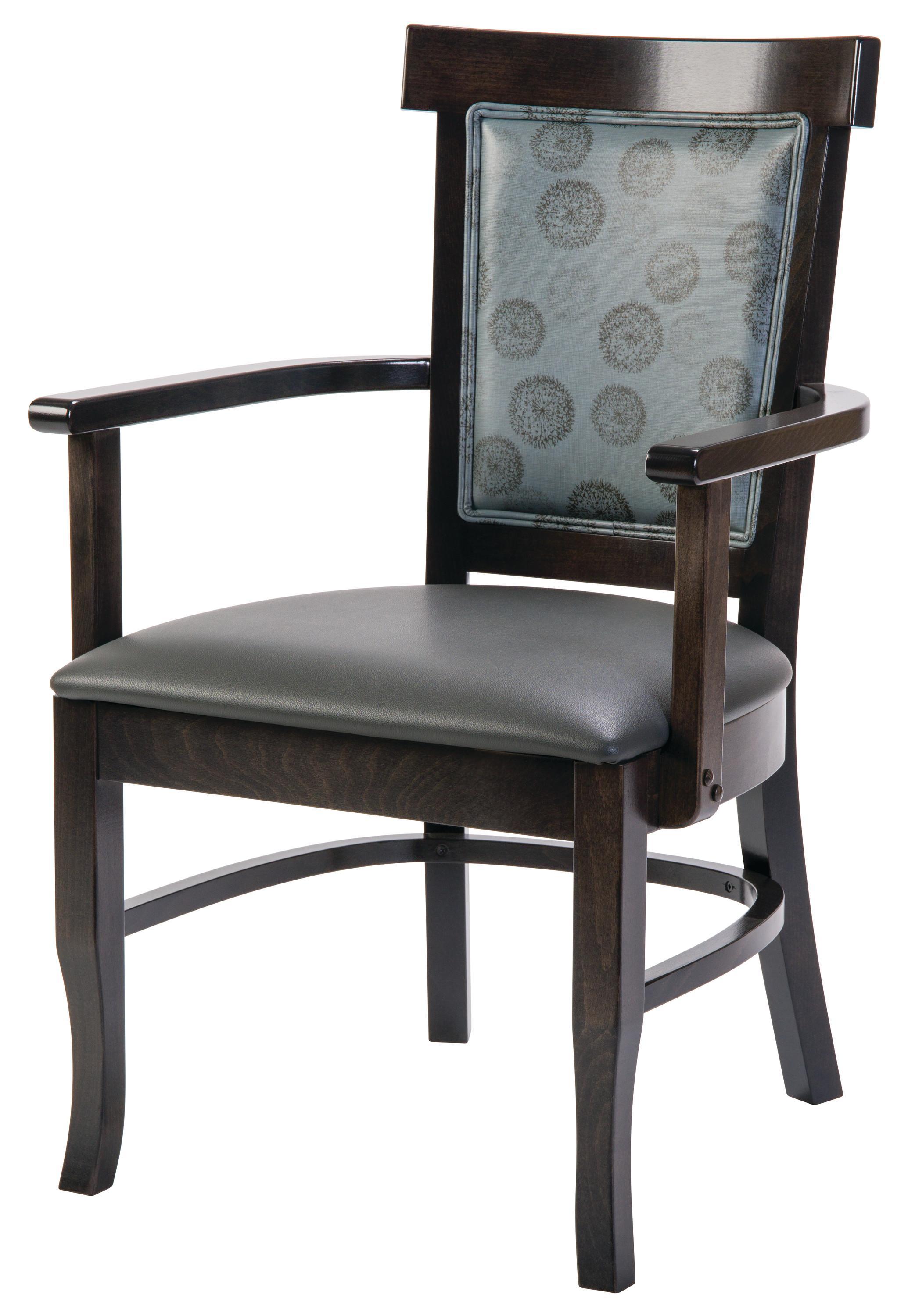 Holsag Tudor Dining Armchair, Grade 02 - Frame Finish: Vintage Gray