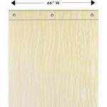 Direct Supply® Textiles® Practi-Cube Sassy Strands Cubicle Curtains, Gold Mist, 66x66