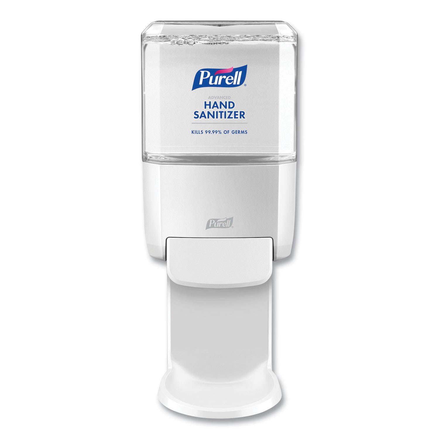 Purell CS2 Push-Style Hand Sanitizer Dispenser, White, for 1000 mL ...