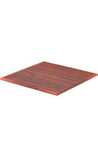 Laminate Tabletop with Maple Bullnose Edge, 48" Square