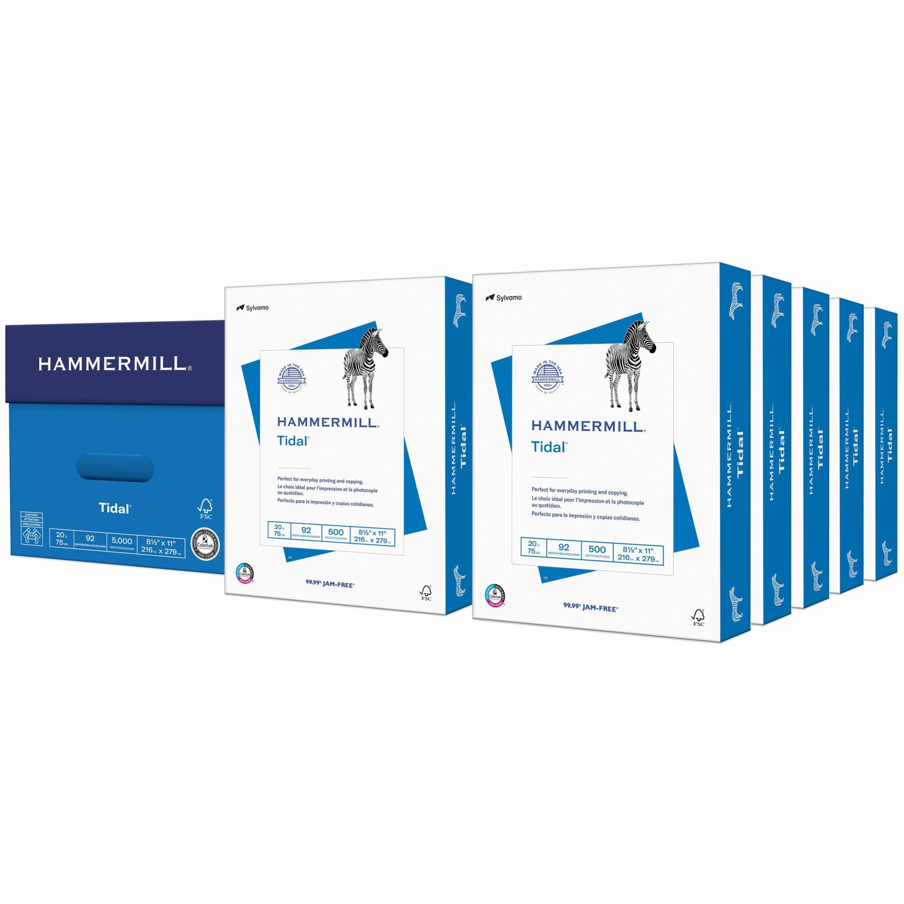 MP Paper,20Lb,8-1/2"x11",92 GE/102 ISO,5000SH/CT,White