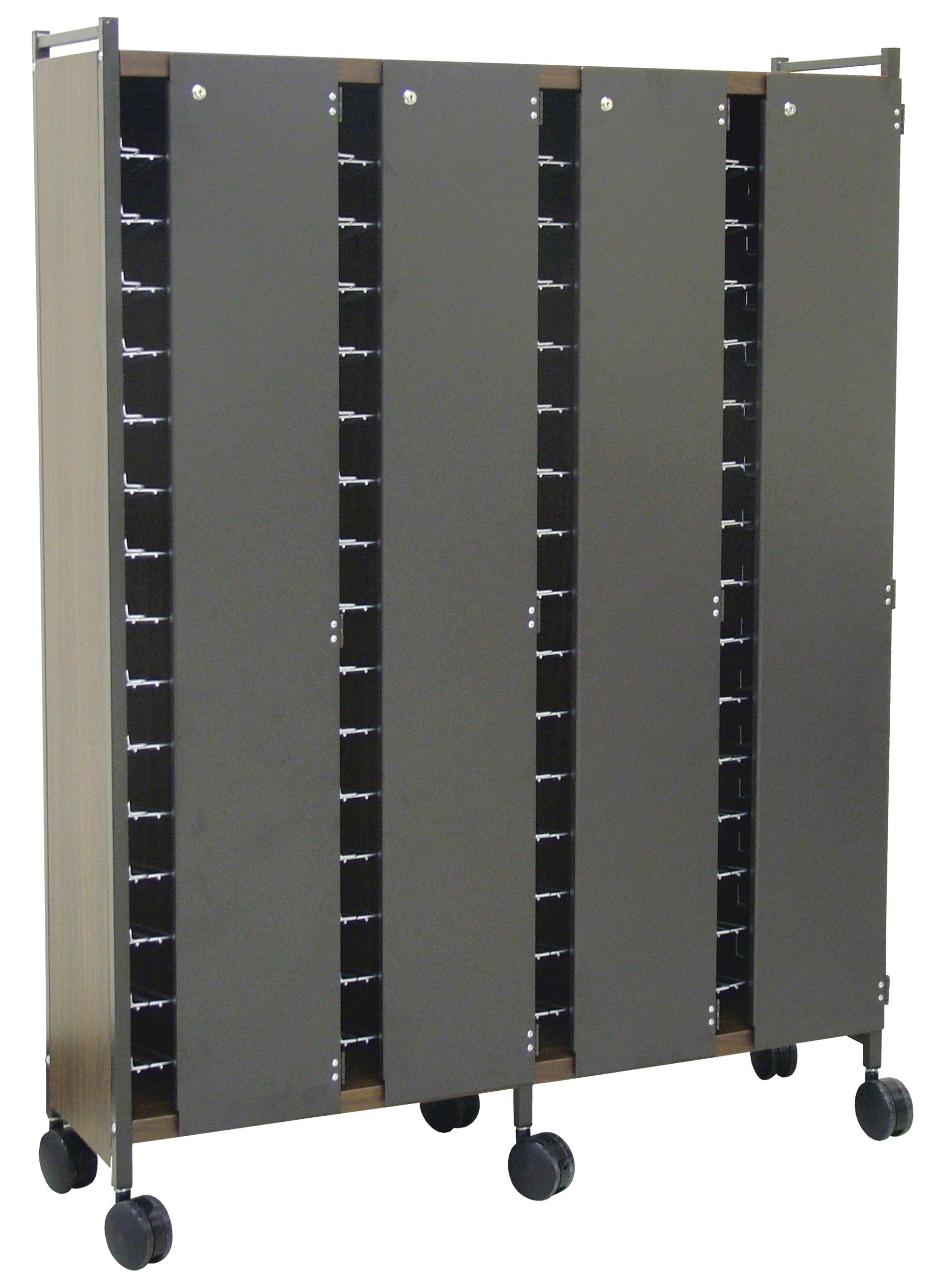 Tall Horizontal Open Chart Rack - 15 Binder Capacity - Woodgrain (4KD91 ...