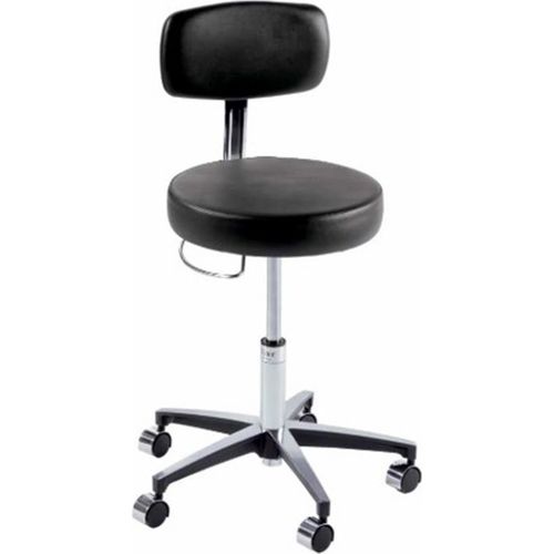 277 BASIC STOOL W/BACK, PNEUMATICALLY ADJUSTABLE, HAND RELEASE (3QB7Y ...