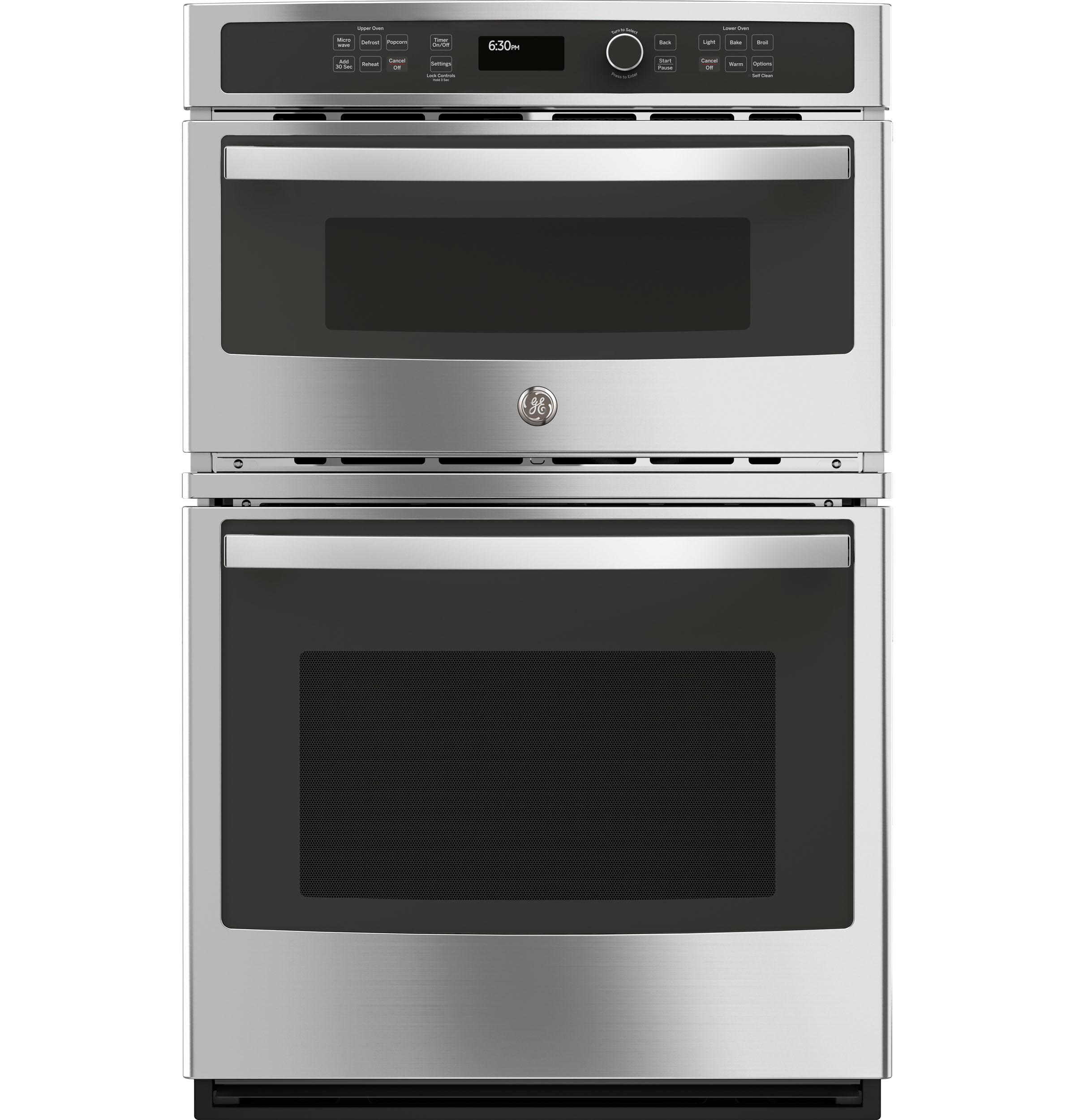 GE® 27" Built-In Combination Microwave/Thermal Wall Oven, Stainless Steel