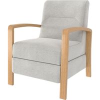 Norland Oaks Open Arm Lounge Chair