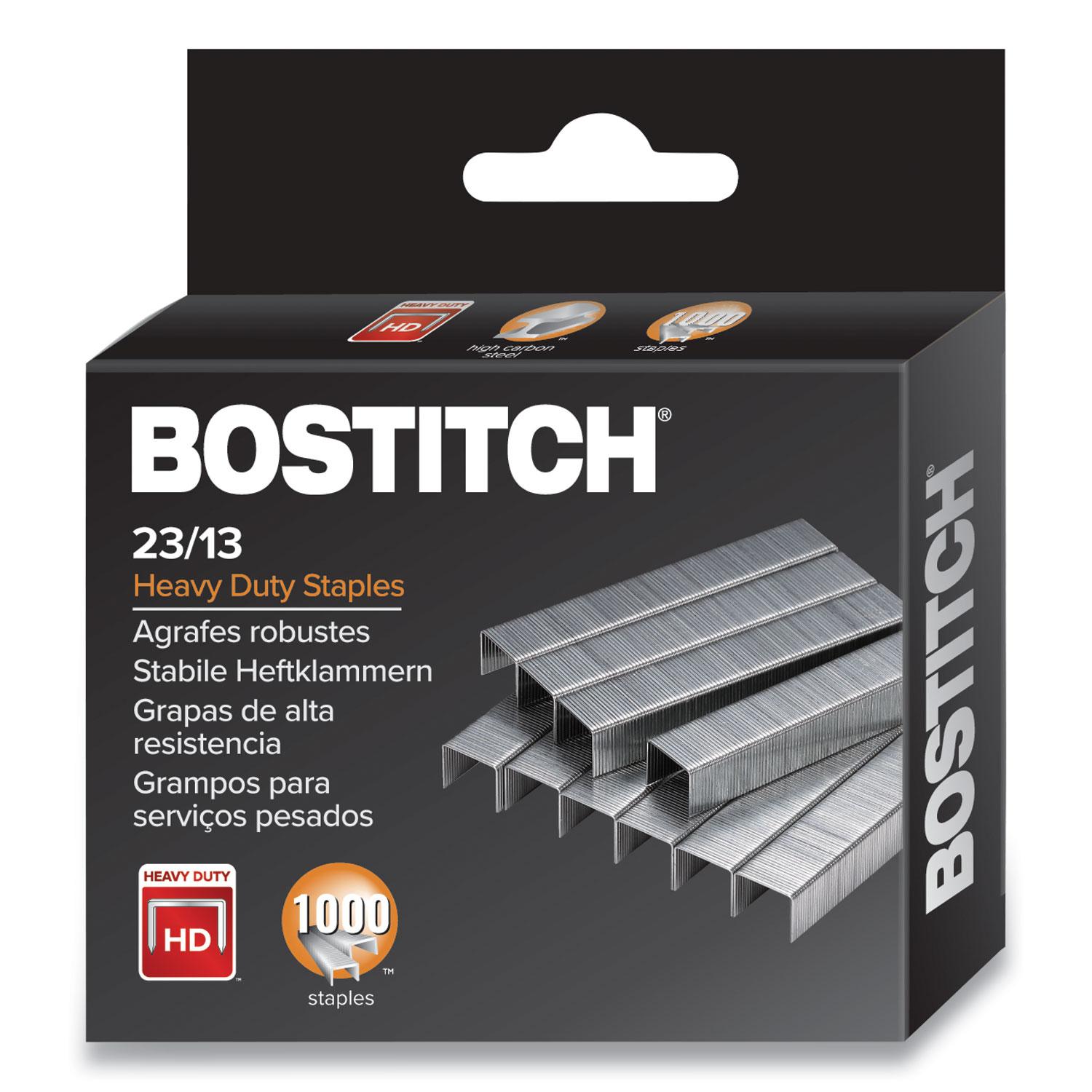Bostitch® Heavy-Duty Staples, 1/2" Leg Length, 1000/Box