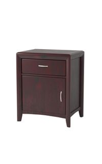 Montreal 1-Door/1-Drawer Bedside Cabinet