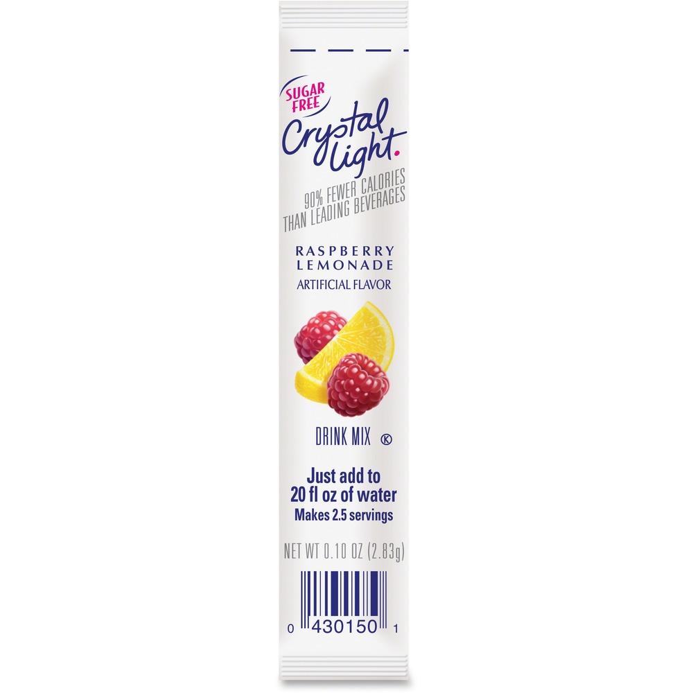 Crystal Light On-The-Go Raspberry Lemonade Mix Sticks (Pack of 30)