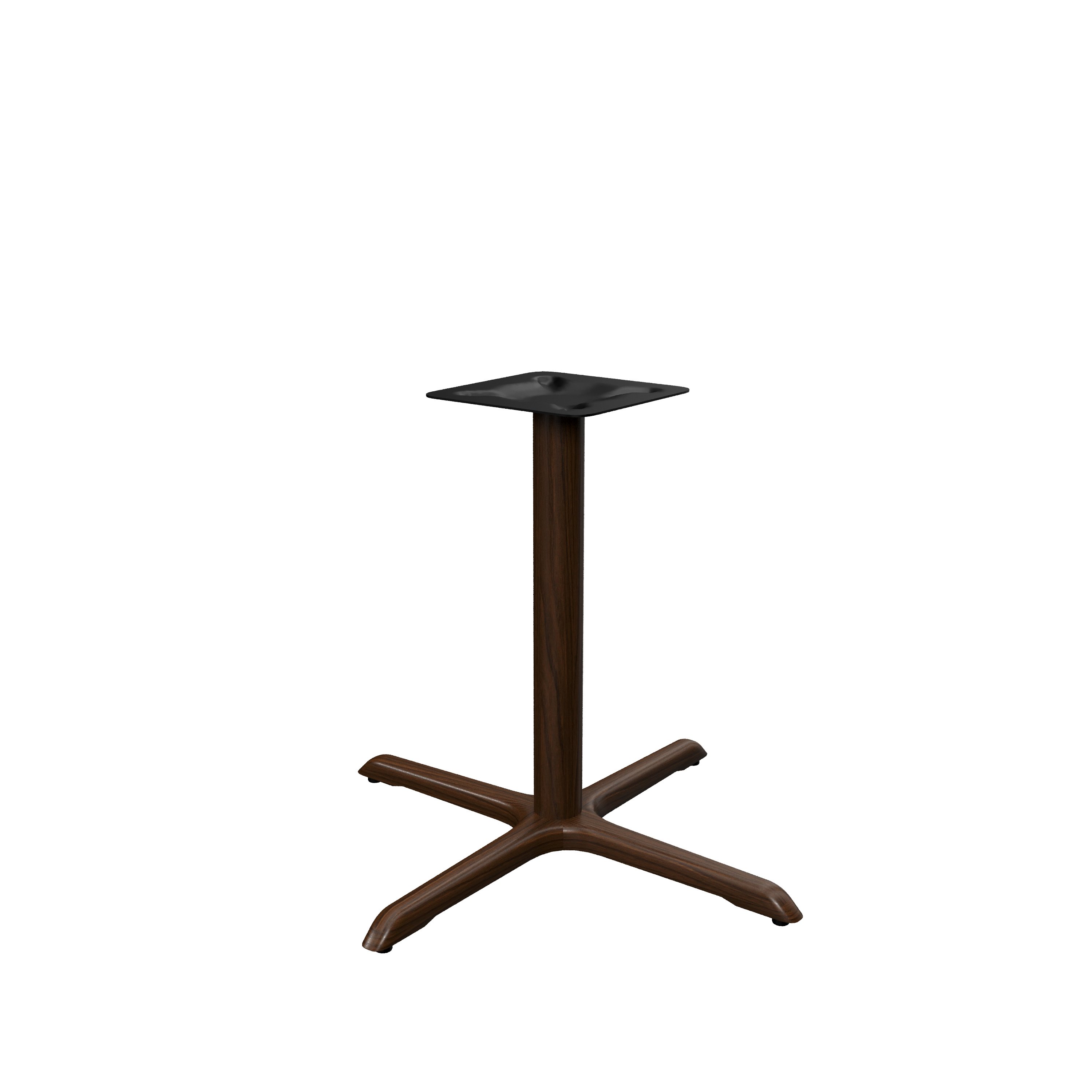 Maxwell Thomas® Granadillo Table Base for 42" Tabletops - Frame Finish: Tawnywood