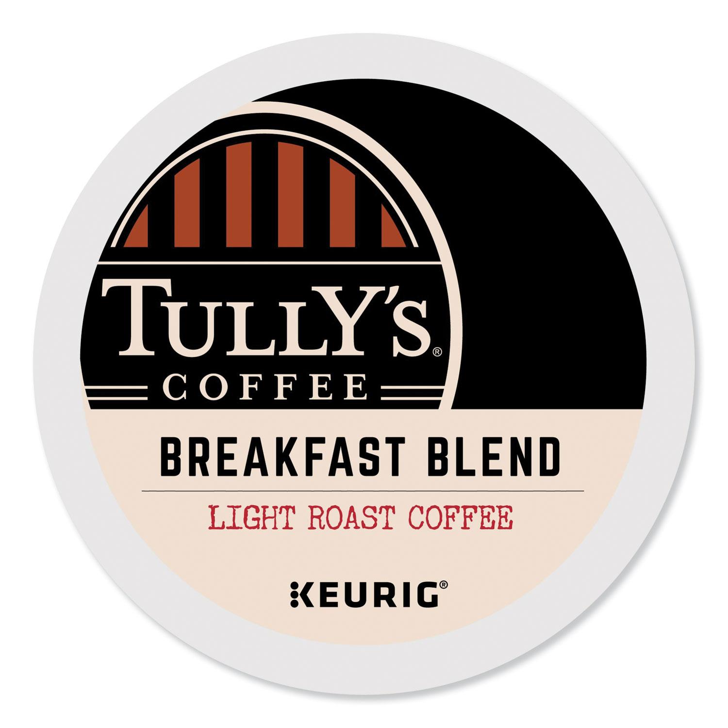 Tully's Coffee® Breakfast Blend Coffee K-Cups, 24/Box