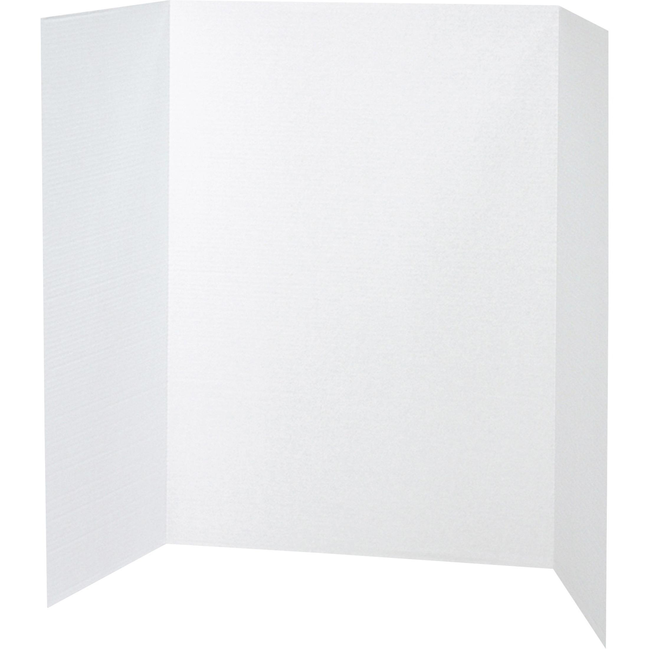 Single Walled Presentation Board,48"x36",24/CT,White