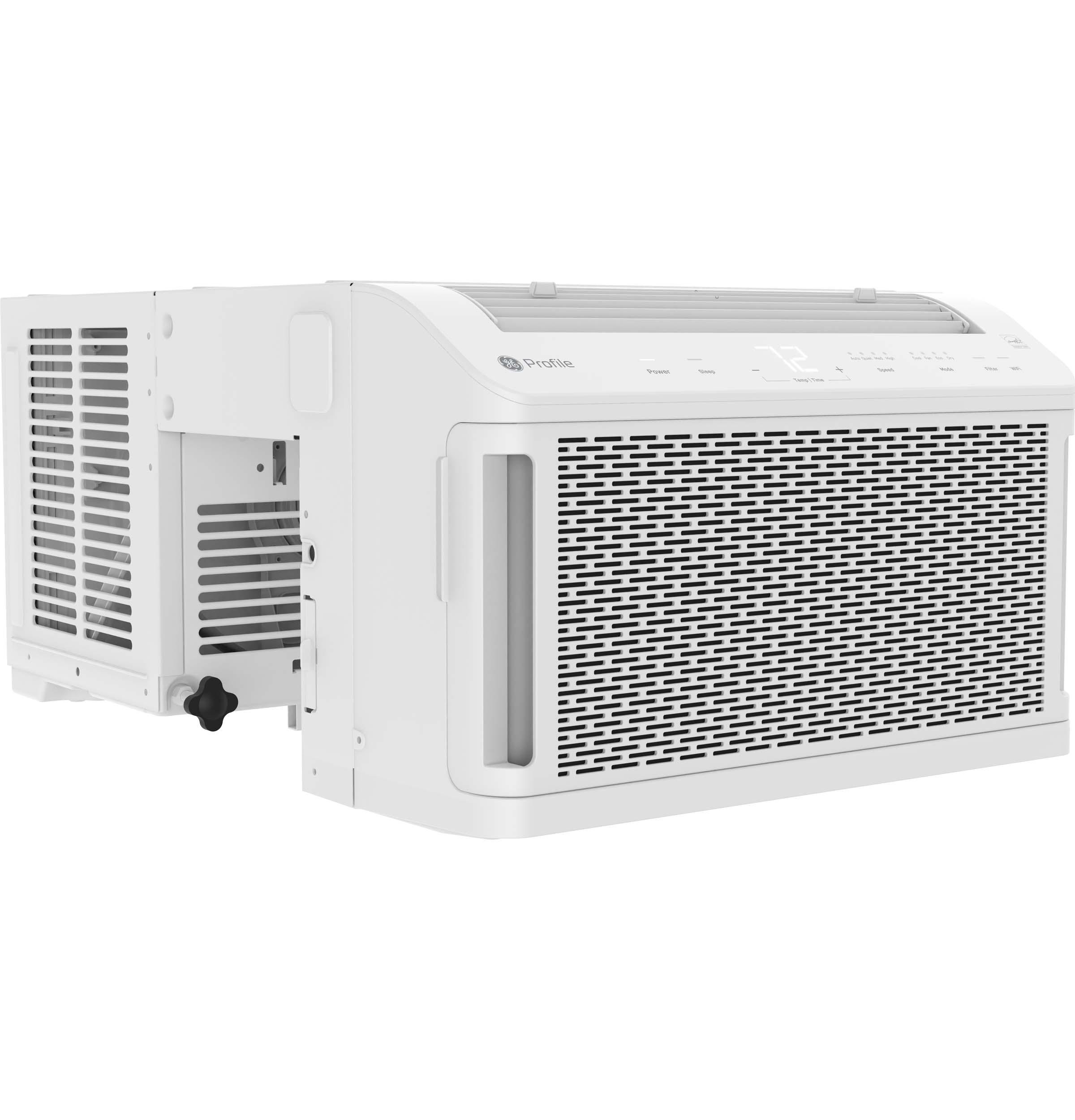 GE® Profile ClearView™ 12,000 BTU Inverter Smart Ultra Quiet Window Air Conditioner for LarGE® Rooms up to 550 sq. ft.