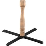 Maxwell Thomas® Pilaster Table Base, for 60" Round, 36" or 42" Square-to-Round Tops - Base Finish: Solar Oak Maple