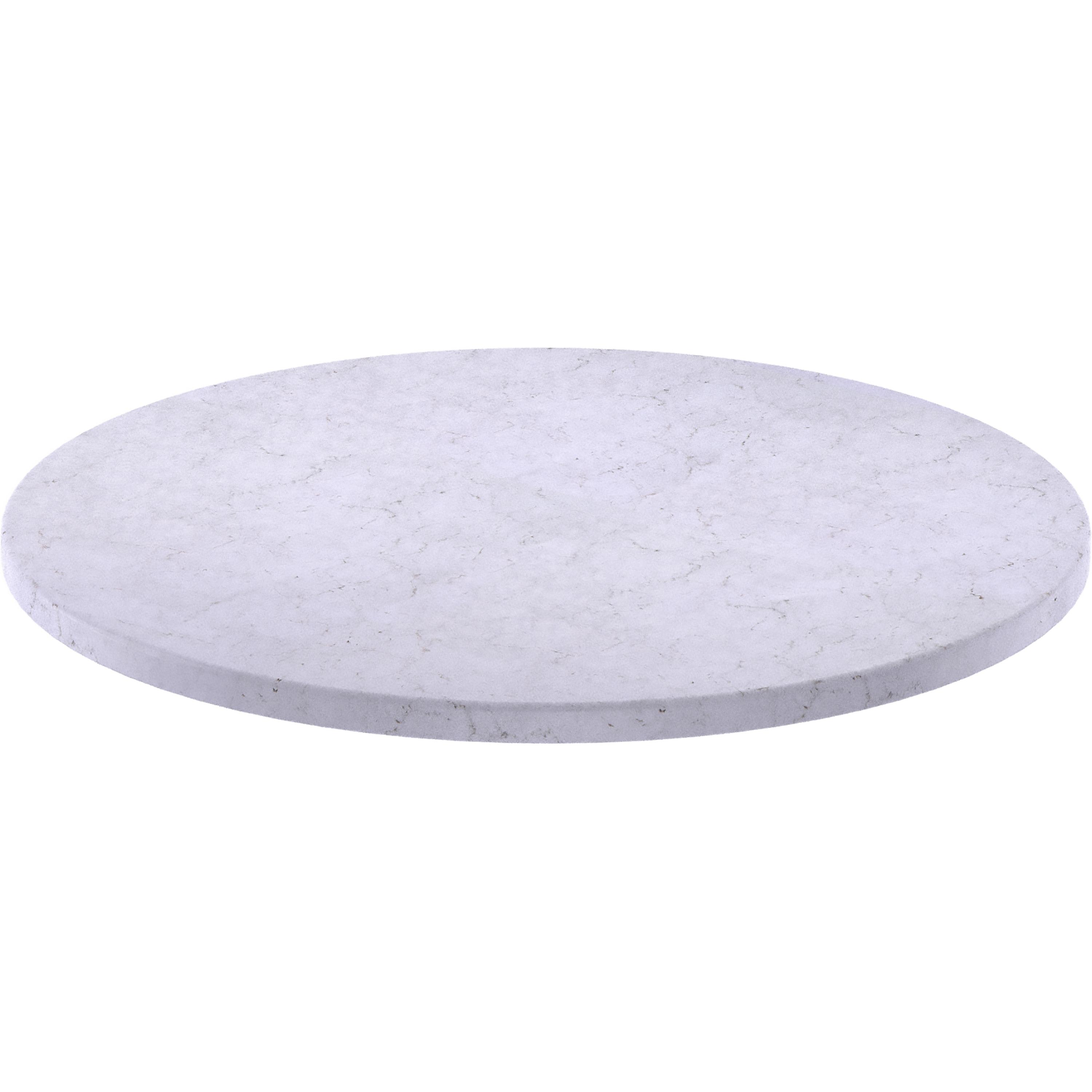Thermolaminate Tabletop with Full Bullnose Edge, 42
