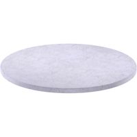 Thermolaminate Tabletop with Full Bullnose Edge, 48" Round