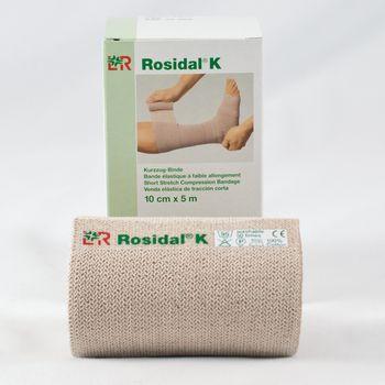 Rosidal K Short Stretch Bandage, 4.72" (12cm), 5.5 yds (5m) long, Case of 20 Rolls