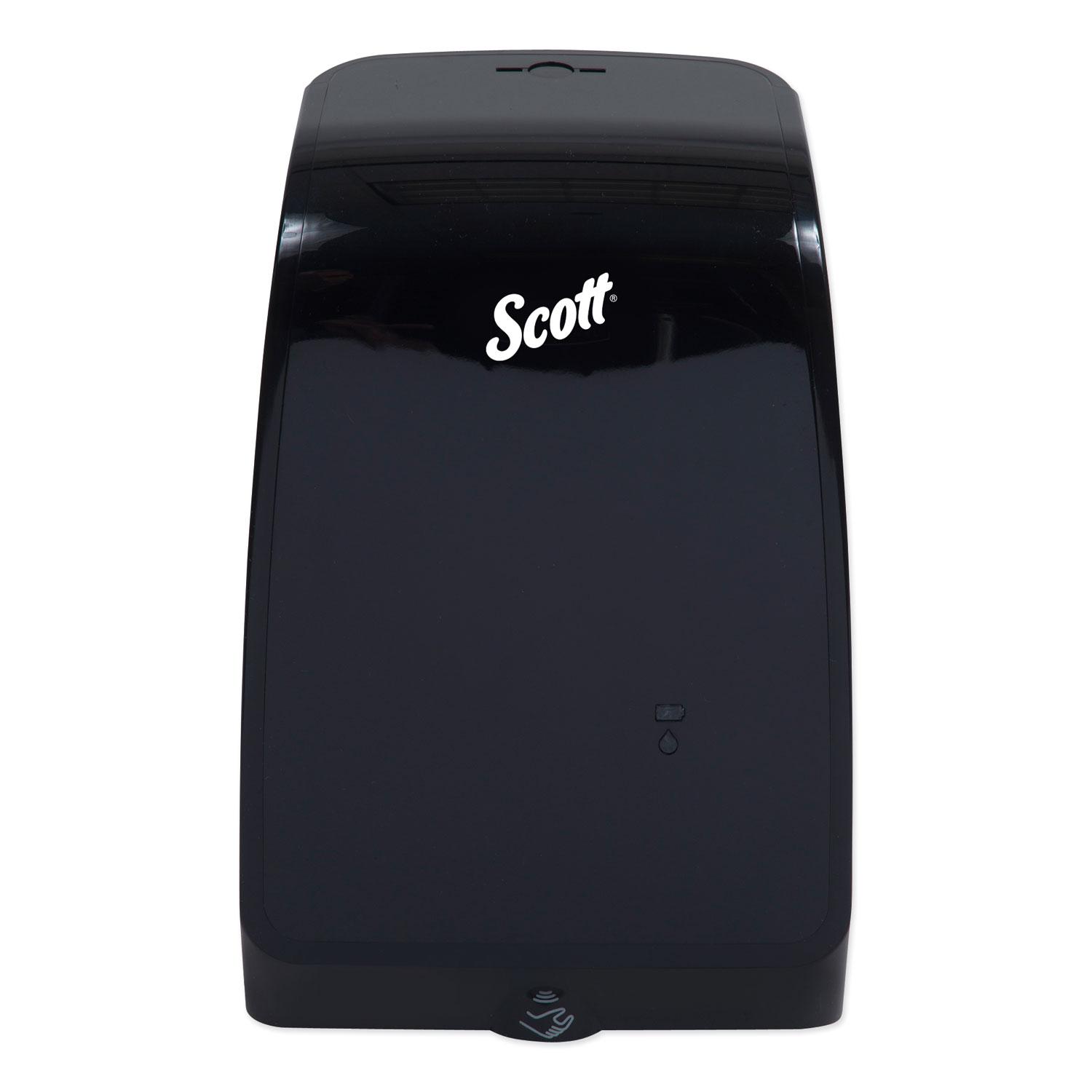 Scott® MOD Electronic Touchless Skin Care Dispenser, Black