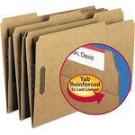Smead 11 Point Kraft Folders, Two Fasteners, 1/3 Cut Top Tab, Legal, Brown, 50/Box