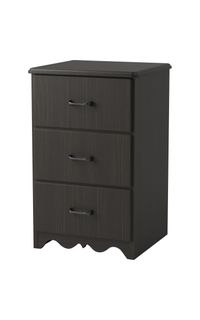 Quick-Ship Williamsburg 3 Drawer Bedside Cabinet
