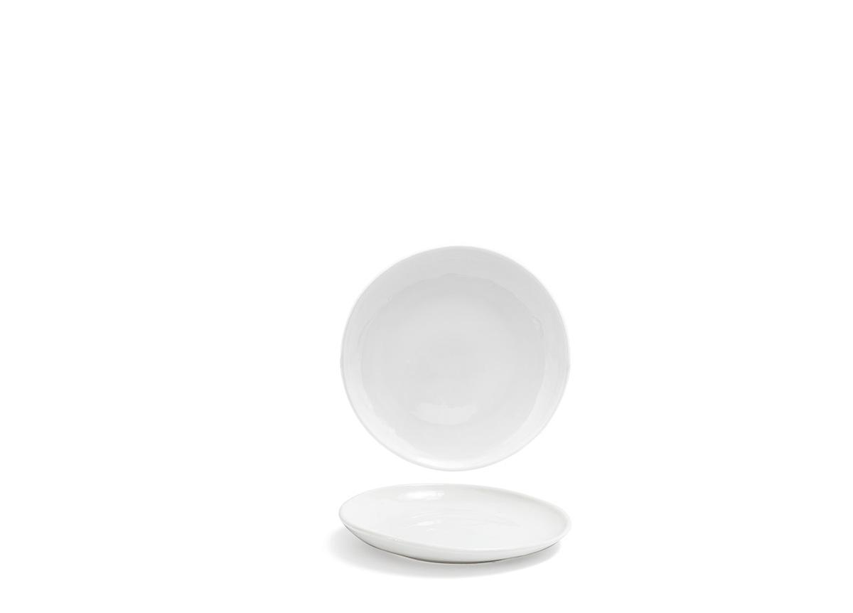 6" Round Kiln® Plate - White