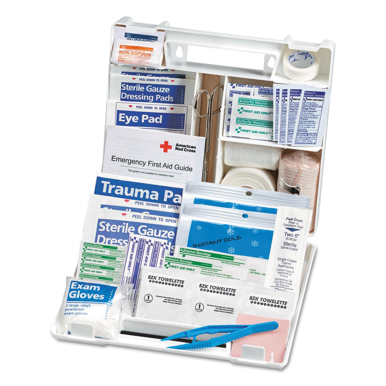 First Aid Only™ Sports First Aid Kit for 10 People, 71 Pieces/Kit